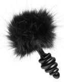 Black Bunny Tail Anal Plug Butt Plug Tails