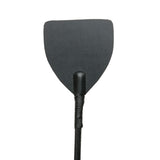 Wide Crop Whip Black Whips
