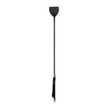 Wide Crop Whip Black Whips