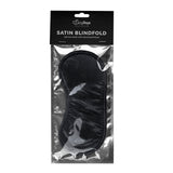 Black Satin Eye Mask Fetish Masks
