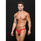 Microfibre Low Rise Zip Thong Black Other Erotic Clothing