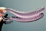 Pink Tentacle Dildo Crystal  Glass Rod Anal Spot Dong Glass Dildos