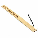 Bdsm Spanking Ruler 40Cm Long Bamboo Wooden Paddle Impact Play Toy
