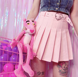 Belted Heart Skirt Skirts