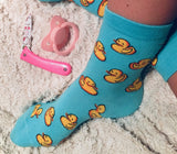 Blue Little One Duck Socks