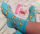 Blue Little One Duck Socks