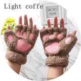 Furry Neko Mittens Gloves & Mittens