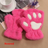 Furry Neko Mittens Gloves & Mittens