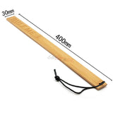 Bdsm Spanking Ruler 40Cm Long Bamboo Wooden Paddle Impact Play Toy