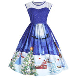 Festive Lace Christmas Dress Dresses