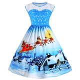 Festive Lace Christmas Dress Dresses