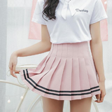 Striped Tennis Skirt Skirts