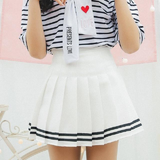 Striped Tennis Skirt Skirts