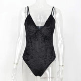 Velour Onesie Swimwear