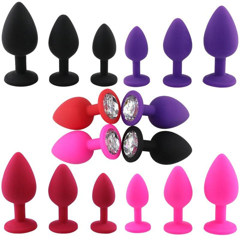 BDSM Toys > Anal Play & Butt Plugs > Butt Plugs > Silicone Butt Plugs