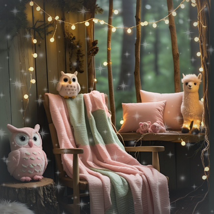 🩷 Blankets & Cozy Goodies 🌙🧺🎀
