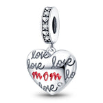 Veile Studios Mother's Day Heart Shaped Pendant For Birthday Gift Diy Jewelry Accessories Necklaces & Pendants
