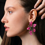 Earrings Veile Studios Acrylic Flower Retro Beach Style Trendy Womens Jewelry Accessories