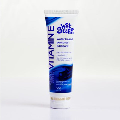 Wet Stuff Plain With Vitamin E Tube 100G Lubricants