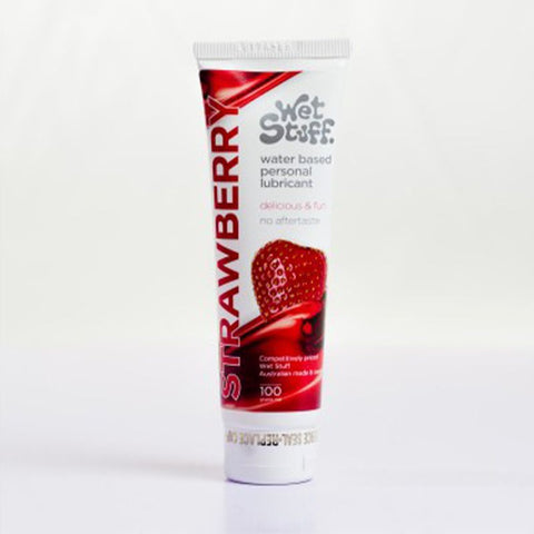 Wet Stuff Strawberry Tube 100G Lubricants