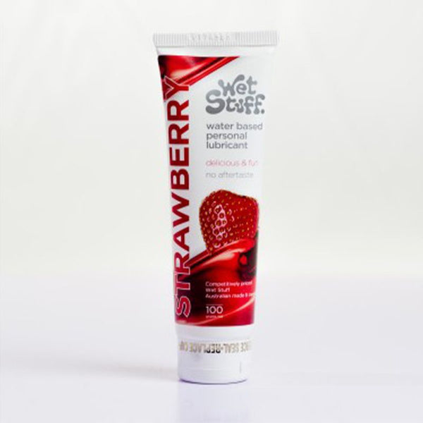Wet Stuff Strawberry Tube 100G Lubricants