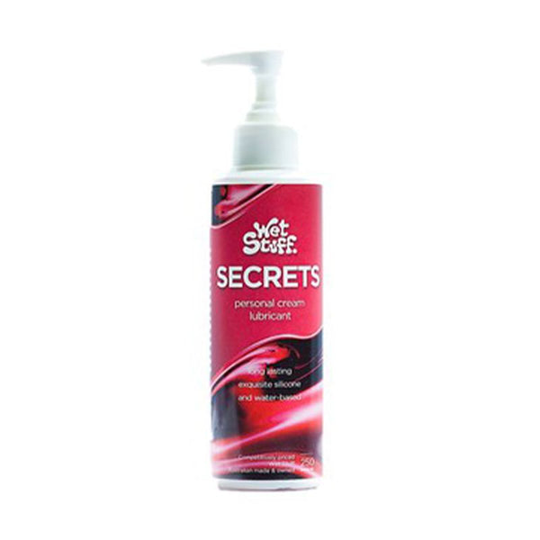 Wet Stuff Secrets Pump 250Ml Lubricants