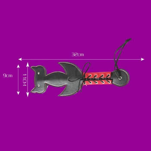 Novelty Spanking Cat Paddle Lace Up Handle Kitten Kink Fetish Paddles