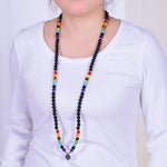 Veile Studios Volcanic Stone Chakra Bead Bracelet Necklace Necklaces & Pendants