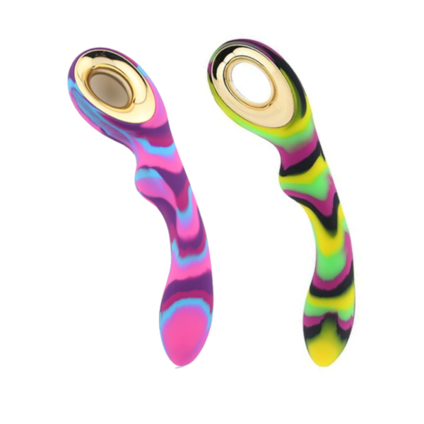10 Speed Dildo Heating  G Spot Clitoral Stimulator Colourful Sex Toy G Spot s