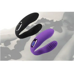 10 Speed Wearable Couples Vibrator G Spot Clitoris Sex Toy Black Purple