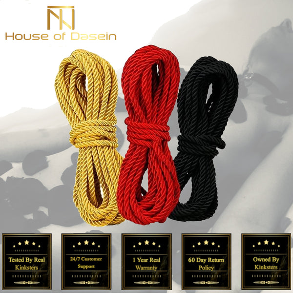 10M Nylon  Rope Erotic Positions Slave Restraints  Fetish Rope & Suspension