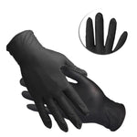 Bdsm Kink Spanking Gloves Black Nitrile Latex 10 Pack Bondage Fetish Restraints