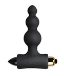 Petite Sensations Bubbles Black Vibrating Butt Plugs
