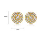 Earrings Veile Studios European And American Copper Inlaid Zircon For Men Women
