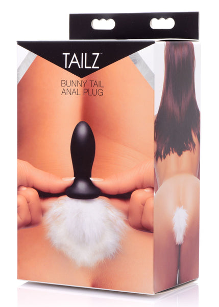 White Bunny Tail Anal Plug Butt Plug Tails