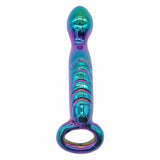 17.5Cm Waterproof Mermaid Glass Butt Plug Anal Dildo Sex Toy