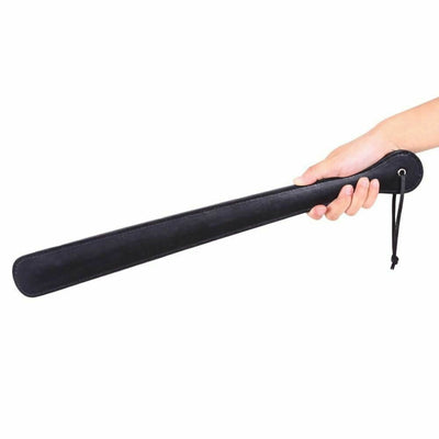 Long Black Pu Leather Ass Spanking Paddle Slave Impact Toy Play Fetish  Paddles