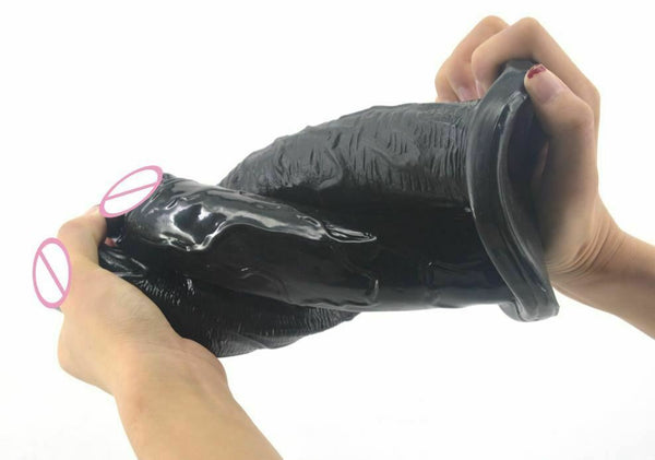 Big Black Three Dildo Dong Triple Penetration Realistic  Unique Realistic Dildos