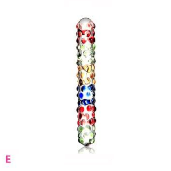 12 Styles Dildo Smooth Glass Anal Beads Double Ended Dong Butt Plug Non Vibrating Butt Plugs