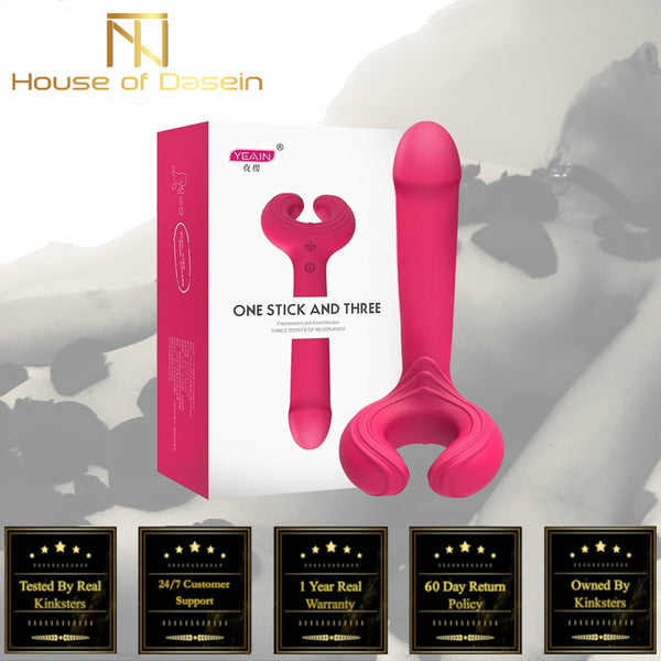 12 Modes Triple   Ring Clitoral Vibrations G Spot Stimulation G Spot s