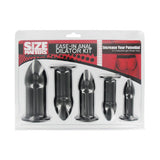 Ease In Anal Dilator Kit Non Vibrating Butt Plugs