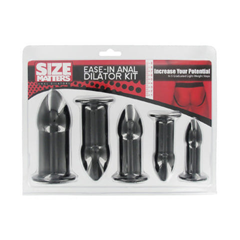 House Of Dasein Brands Ease In Anal Dilator Kit Non Vibrating Butt Plugs