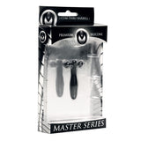 Silicone Cum Thru Barbell  Plug Non Vibrating Butt Plugs
