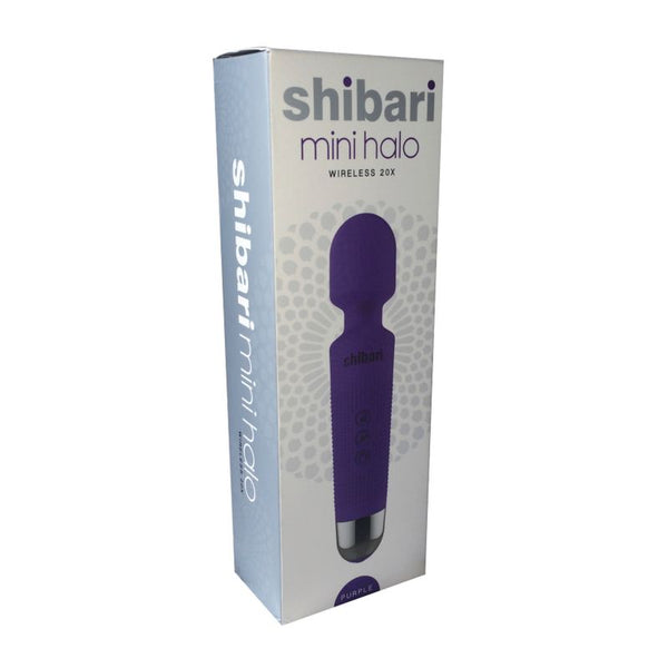 Shibari Mini Wand Halo 20X Purple Massagers & Wands