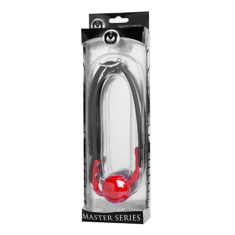 The Hush Gag Silicone Comfort Ball Red Gags