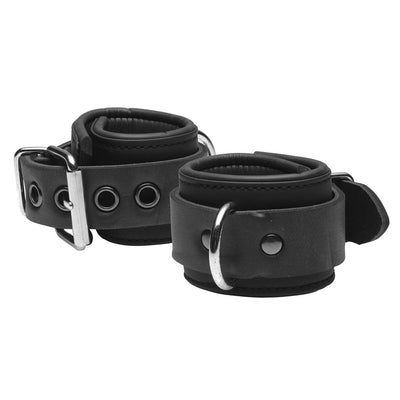 Serve Neoprene Buckle Cuffs Black Cuffs & Shackles