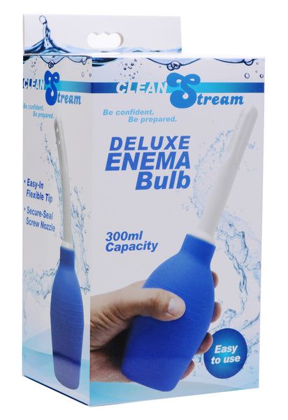 Deluxe Enema Bulb Blue Douches