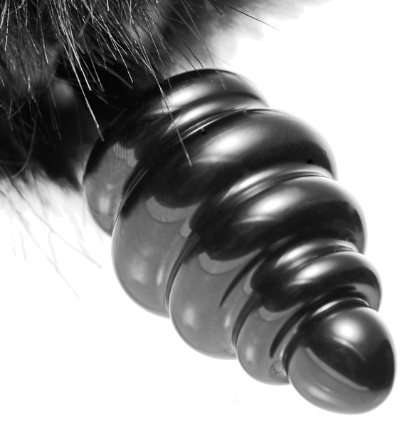 Black Bunny Tail Anal Plug Butt Plug Tails