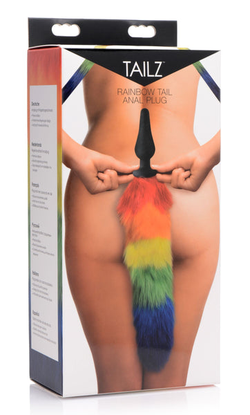 Rainbow Tail Silicone Butt Plug Butt Plug Tails