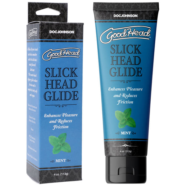 Goodhead Slick Head Glide Mint Flavoured Lubricant 120 Ml Tube Lubricants
